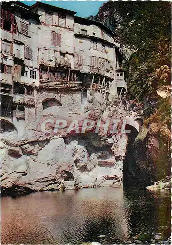 Cartes postales moderne Pont en Royans Isere Les Maisons Suspendues La Bourne