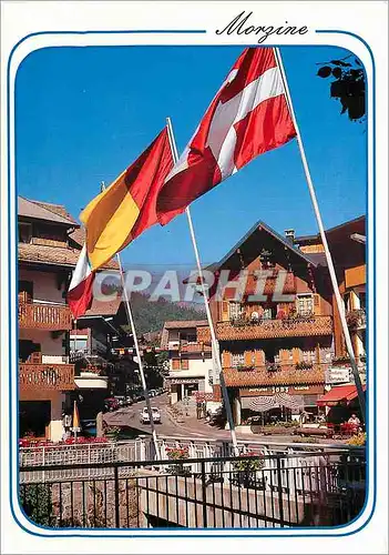 Moderne Karte Morzine Hte Savoie Au centre du village