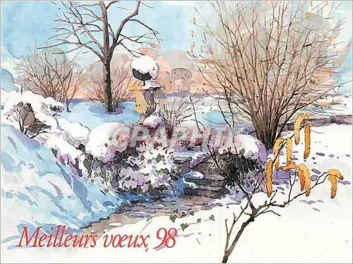 Cartes postales moderne Meilleurs voeux