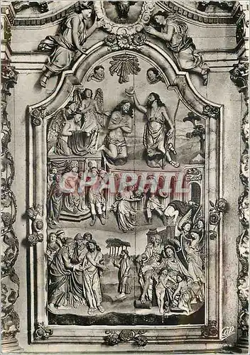 Cartes postales moderne Lampaul Interieur de l'Eglise La vie de St Jean Baptiste