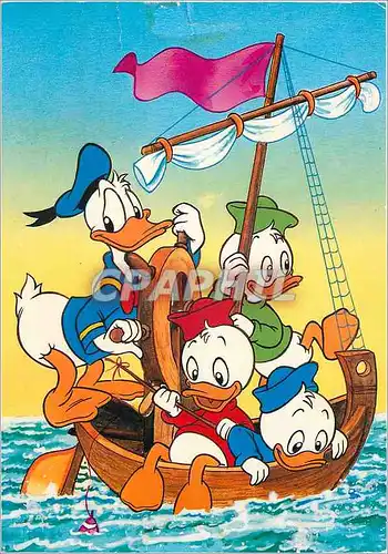 Cartes postales moderne Disney Donald Walt Disney