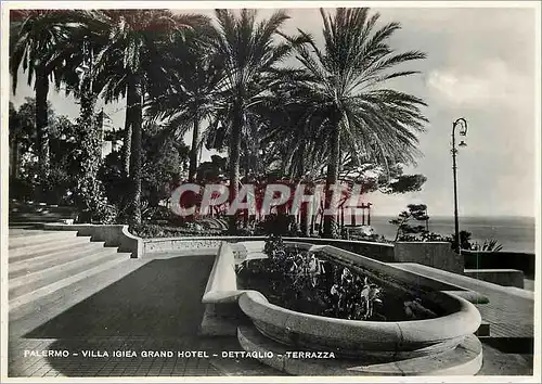 Cartes postales moderne Palermo Villa Igiea Grand Hotel Detagglio Terrazza