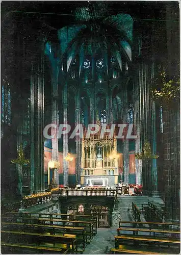 Cartes postales moderne Barcelona Catedral altar mayor y cripta de Sta Eulalia