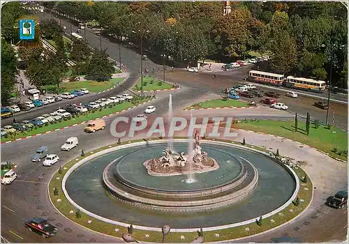 Cartes postales moderne Madrid Fontaine de Neptuno