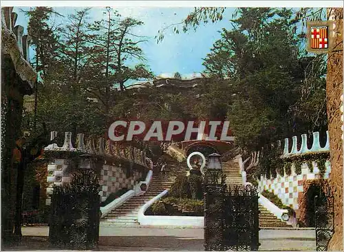 Cartes postales moderne Barcelona Parc Guell