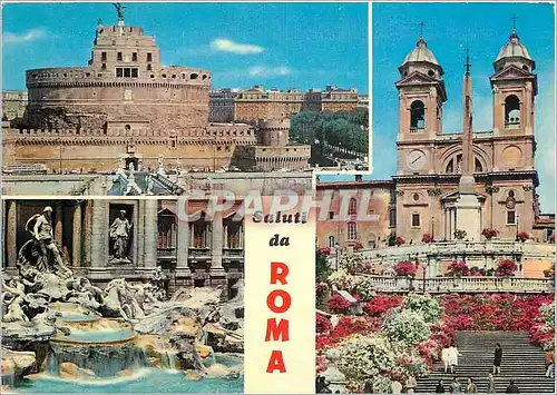 Cartes postales moderne Saluti da Roma