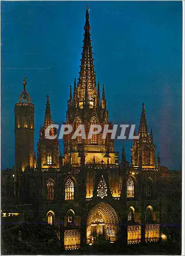 Cartes postales moderne Barcelona Cathedrale