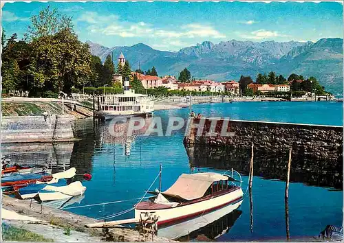 Cartes postales moderne Baveno Lago Maggiore Bateau