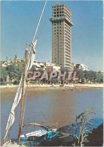 Cartes postales moderne Cairo A skycraper alongside the Nile