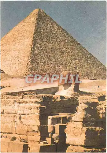 Cartes postales moderne Egypt Giza Pyramids Sphinx