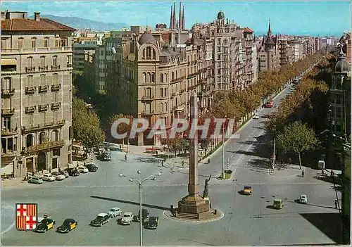 Moderne Karte Barcelona Place de la victoire