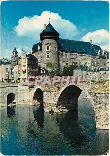 Cartes postales moderne Laval Mayenne Le Chateau et le vieux Port