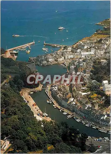 Cartes postales moderne Belle Ile en Mer Le Palais Morbihan Le port et son bassin a flot