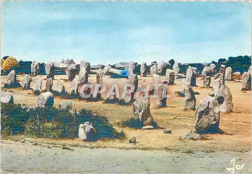 Cartes postales moderne Presqu'ile de Quiberon Morbihan Les alignements du Menec