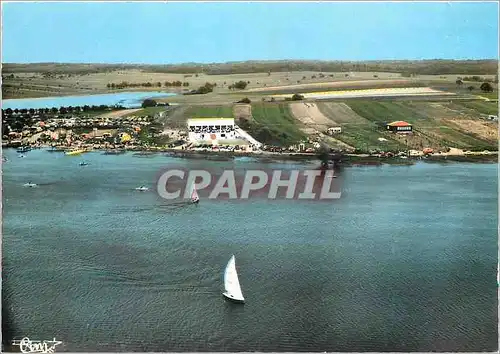 Cartes postales moderne Mittersheim Le Lac Mert La Plage et le Camping Vue aerienne