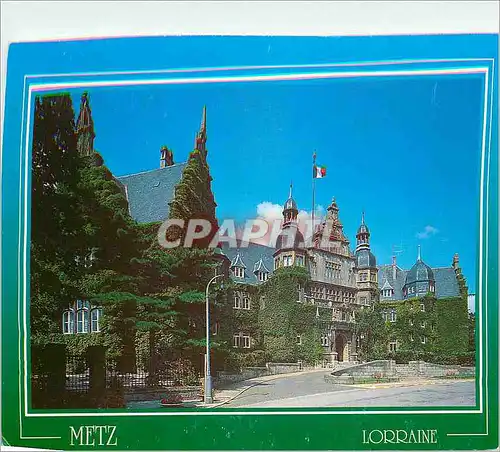 Moderne Karte Metz Moselle Lorraine France Le Palais du Gouvernour