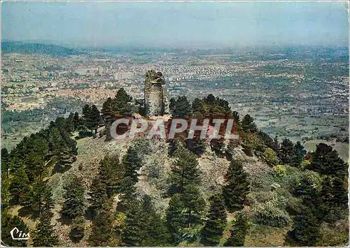 Cartes postales moderne Environs de Clermont Ferrand Vue aerienne Ruines du Chateau de Montrognon