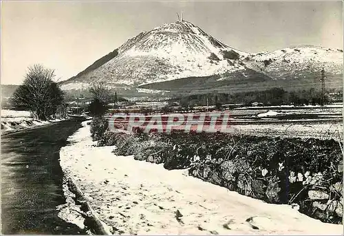 Cartes postales moderne Auvergne Environs de Clermont Ferrand Le Puy de Dome