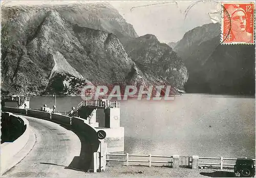 Cartes postales Paysages de l'Oisans Le Barrage et le du Lac du Chambon