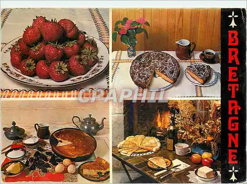 Cartes postales Gastronomie Bretonne