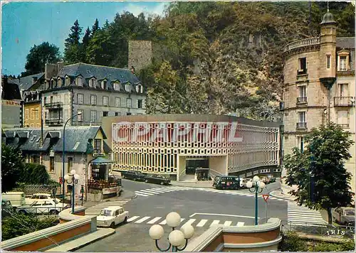 Moderne Karte La Bourboule P de D Station thermale et touristique Facade des thermes Choussy