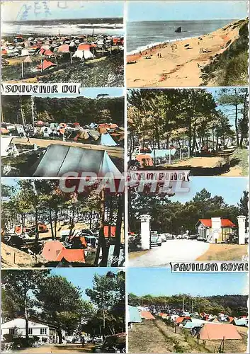 Moderne Karte Camping Pavillo Royal Bidart pres Biarritz BP