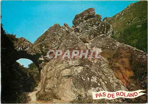 Cartes postales moderne Itxassou Le  Pas de Roland