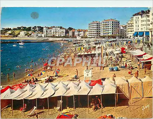 Cartes postales moderne Saint Jean de Luz Basses Pyrenees La Plage Neptune Club Volley Ball Volley-Ball