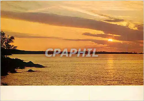 Cartes postales moderne Coucher de soleil