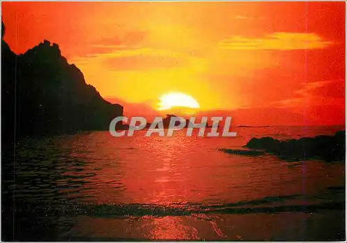 Cartes postales moderne Coucher de soleil