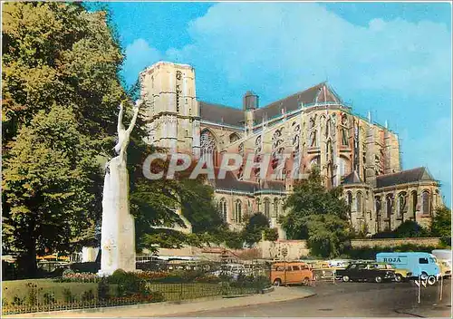 Cartes postales moderne Le Mans Sarthe L'Abside de la Cathedrale