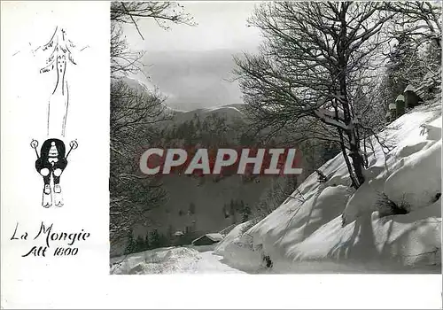 Cartes postales moderne Les Pyrenees La Mongie HP Vers La Mongie