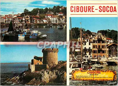 Cartes postales moderne Ciboure Socoa