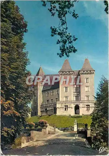 Cartes postales moderne Pau Le Chateau vue prise de la Basse Plante