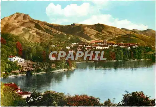 Cartes postales moderne Hendaye Frontiere franco espagnole Vue generale et les Trois Couronnes