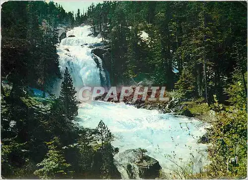 Cartes postales moderne Les Pyrenees Environs de Cauterets Cascade du Pont d'Espagne