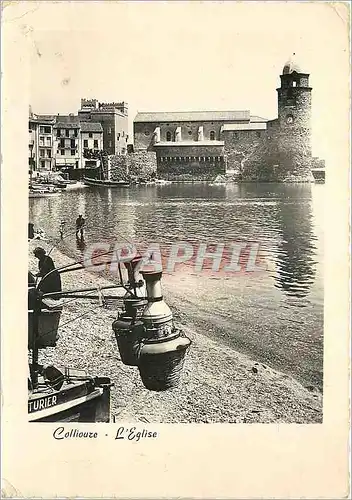 Cartes postales moderne Collioure L'Eglise et les Lamparos