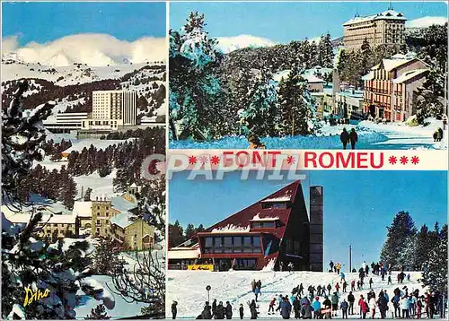 Cartes postales moderne Font Romeau Station sportive et climatique d'ete et d'hiver