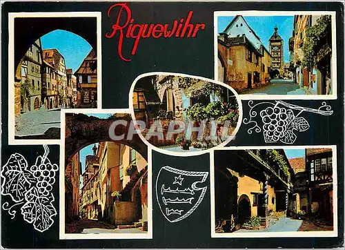 Cartes postales moderne Riquwihr Porte du Dolder La Fontaine de Sinnbrunn