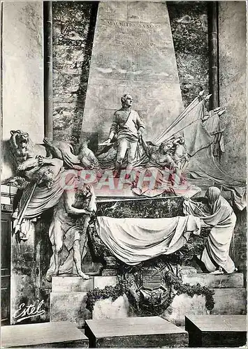 Cartes postales moderne Strasbourg L'Eglise Saint Thomas Tombeau du Marechal de Saxe