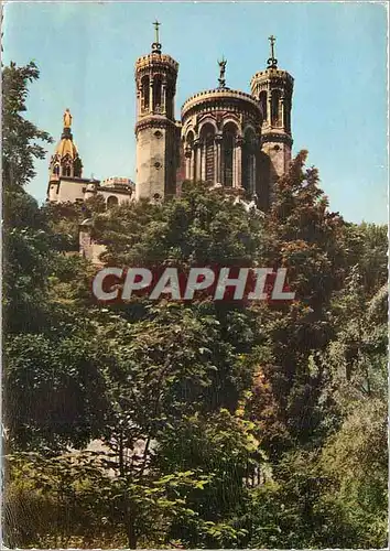 Cartes postales moderne Lyon Rhone Basilique de Fourviere