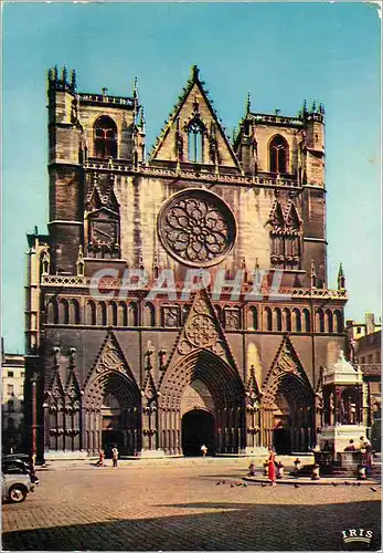 Cartes postales moderne Lyon Cathedrale St Jean