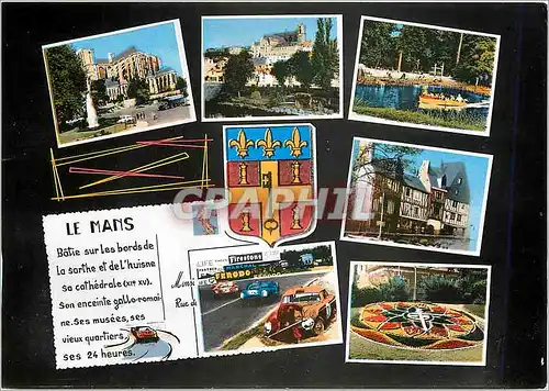 Cartes postales moderne Le Mans Sarthe