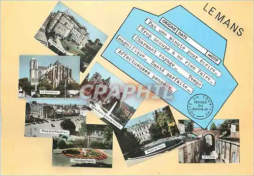 Cartes postales moderne Le Mans