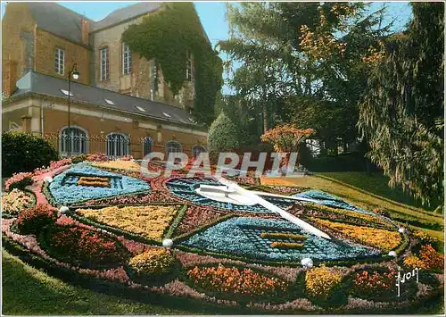 Cartes postales moderne Le Mans Sarthe L'Horloge Florale