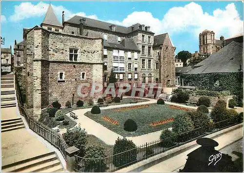 Cartes postales moderne Le Mans Sarthe L'Hotel de Ville Facade Sud et les Jardins