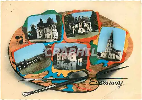 Cartes postales moderne En Haut Le Chateau de Chardonneux