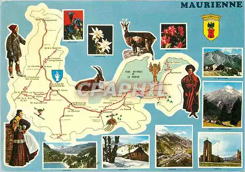 Cartes postales moderne Maurienne Images de Chez Nouz Plan de la Maurienne