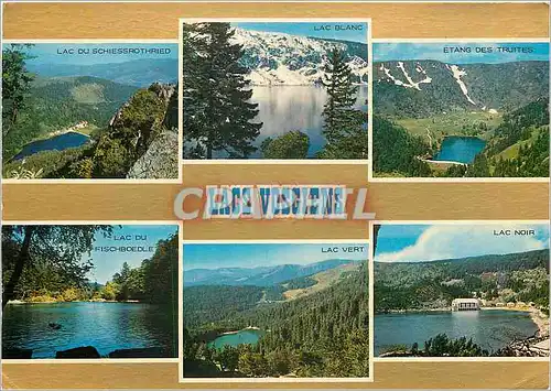 Cartes postales moderne Lacs Vosgiens Au coeur de la chaine des Vosges
