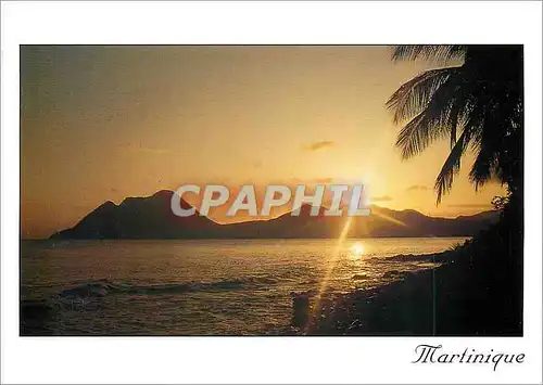 Cartes postales moderne Martinique Le Morne Larcher Profil de La femme couchee